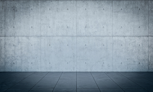 solid concrete wall background 3d rendering image