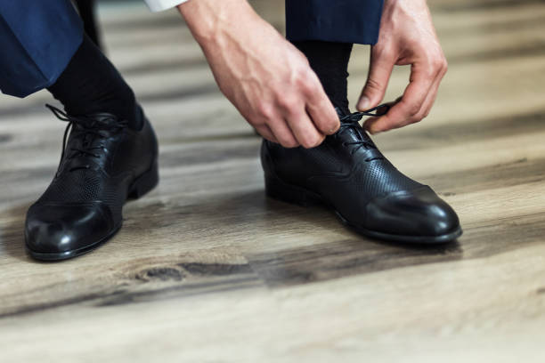 istock businessman clothes shoes, man getting ready for work,groom morning before wedding ceremony 942564896