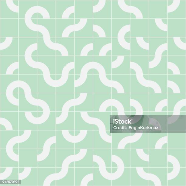 Tileable Circular Pattern Abstract Seamless Pattern Design With Tiled Circular Shapes Stock ...