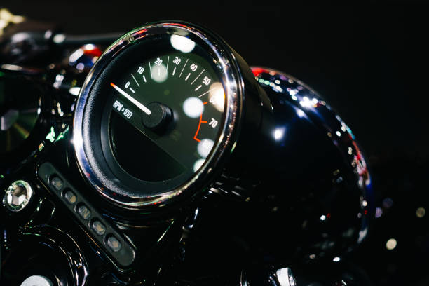 istock close up shot of motorcycle control panel  with speedometer dashboard or speed meter 942571952