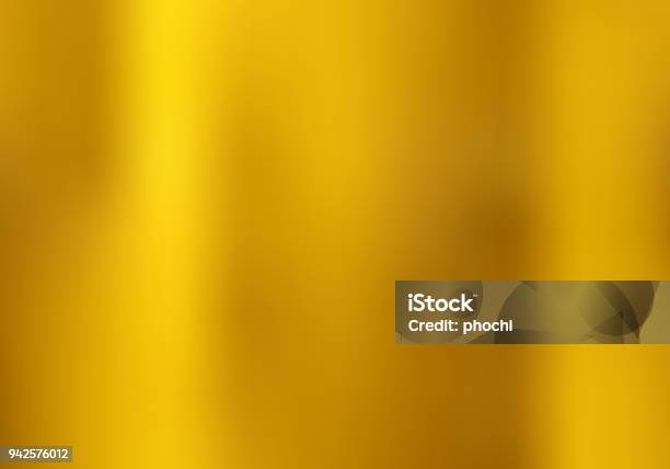 Sfondo In Stile Sfocato Sfumato Sfumato Oro Texture Del Materiale Metallico Dorato - Immagini vettoriali stock e altre immagini di Oro - Metallo
