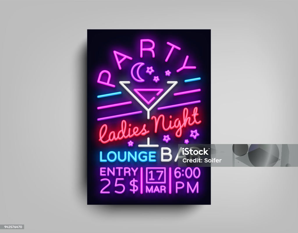 Cartaz de festa de discoteca. Folheto de festa noturna de dança e