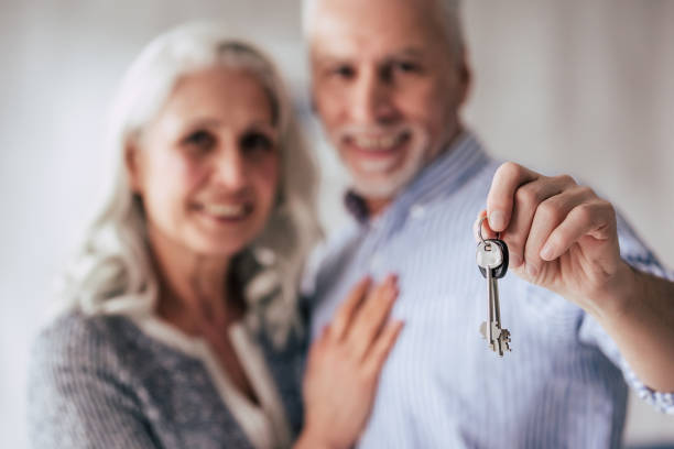 istock Senior couple at home 942576974