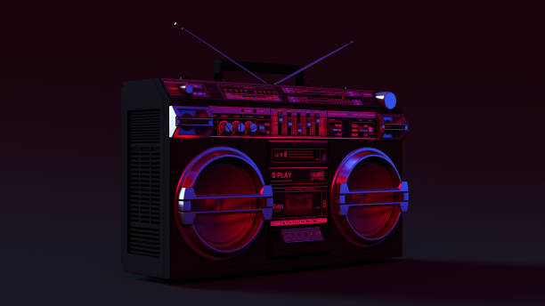 istock Boombox Moody 80s lighting 942580614