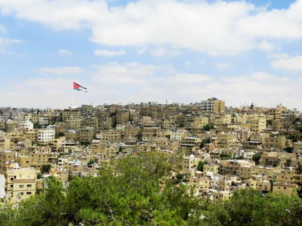istock Panoramic view of Amman, Jordan 942585456