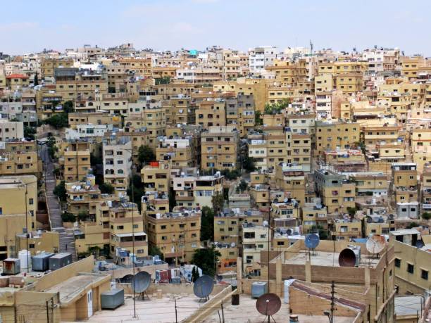 istock Panoramic view of Amman, Jordan 942585544