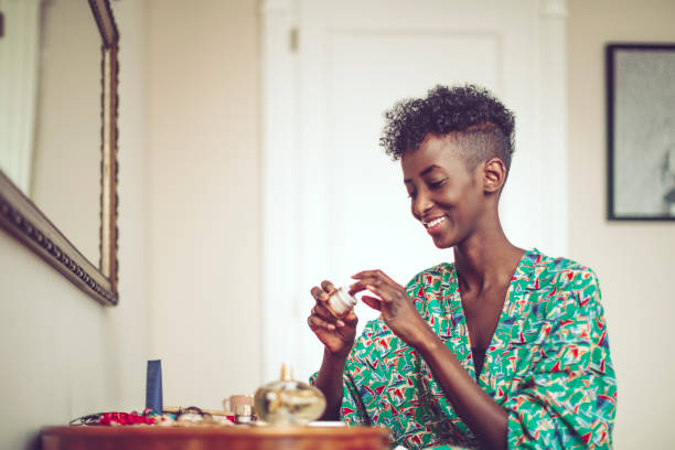 istock Young woman at home 942592040