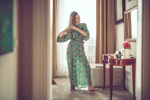 istock Young woman at home 942594350