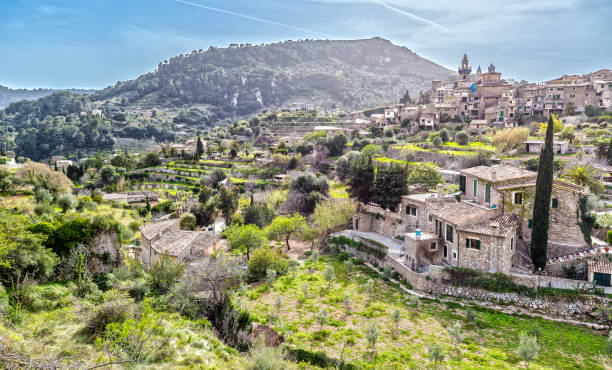 istock Panorama View of Valdemossa in Mallorca, Spain 942595338