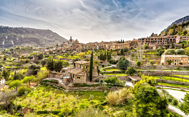 istock Panorama View of Valdemossa in Mallorca, Spain 942595398