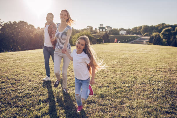 istock Beautiful happy family 942596688