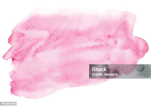 Abstract Colorful Watercolor Background Stock Illustration - Download Image Now - Watercolor Painting, Ink, Pink Color