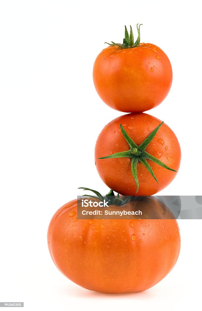 tomatos vermelhas frescas - Foto de stock de Agricultura royalty-free