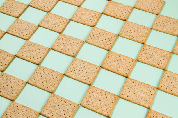 istock Diet Biscuits on Mint Green Background 942612826