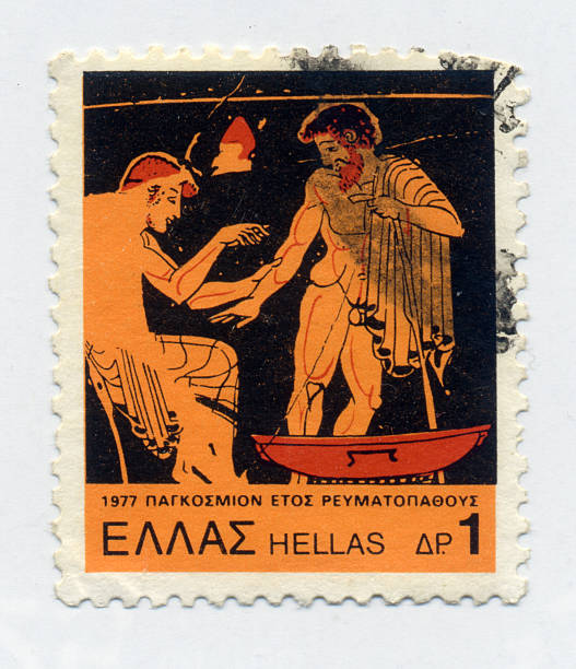 istock Greek Stamp of Ancient Medicine 94261593