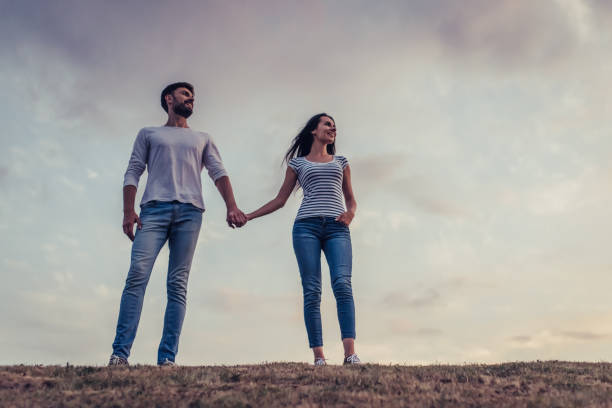 istock Romantic couple outdoors 942616680