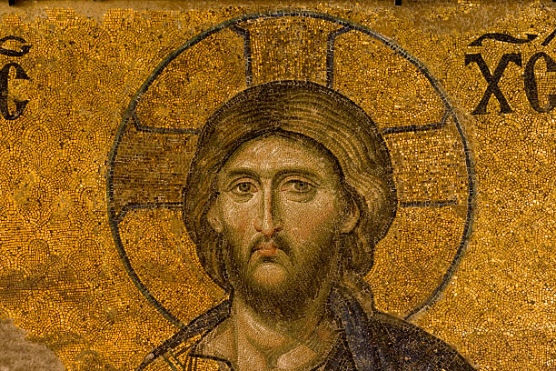 istock Mosaic of Jesus Christ 94262680