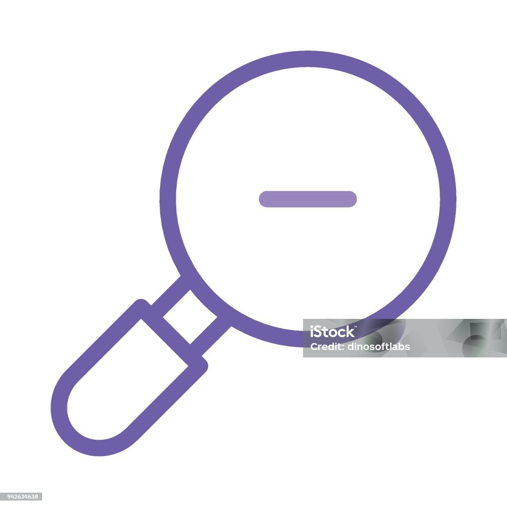 Magnifier Stock Illustration - Download Image Now - Computer Graphic ...