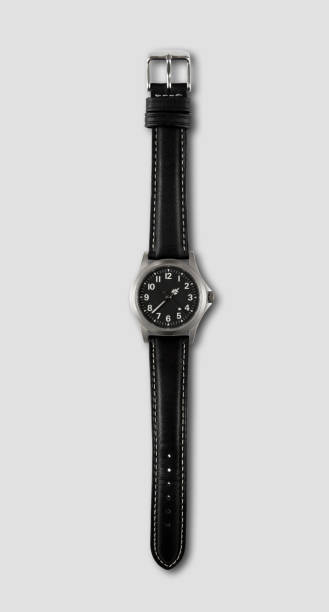 istock Wrist watch isolated on grey background 942646516