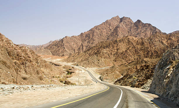 istock road in desert Rub' al Khali, UAE 94266890