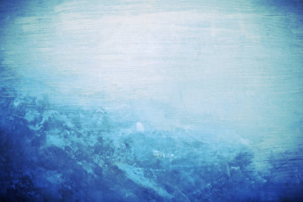 istock Blue grunge painted wall. Abstract grunge modern wallpaper. Design element 942669262