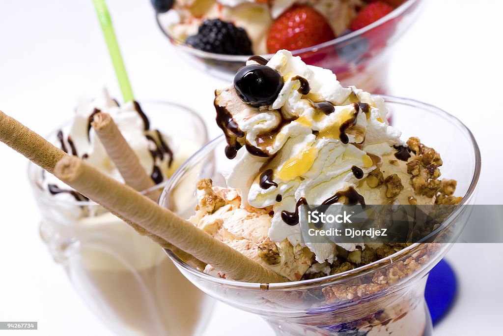 Gelato de sorvete - Foto de stock de Sorvete royalty-free