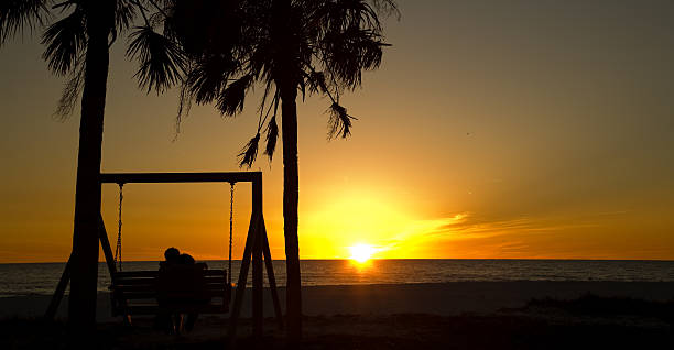 istock Couple on the sunset 94267993