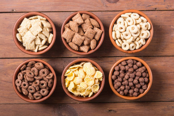 istock Cereals . Breakfast with milk and chocolate cornflakes 942681742