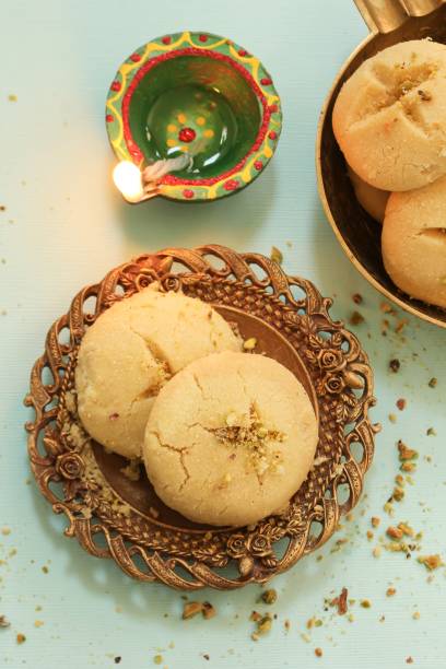 istock Homemade Nankhatayi / Traditional Indian Diwali Sweets 942686052