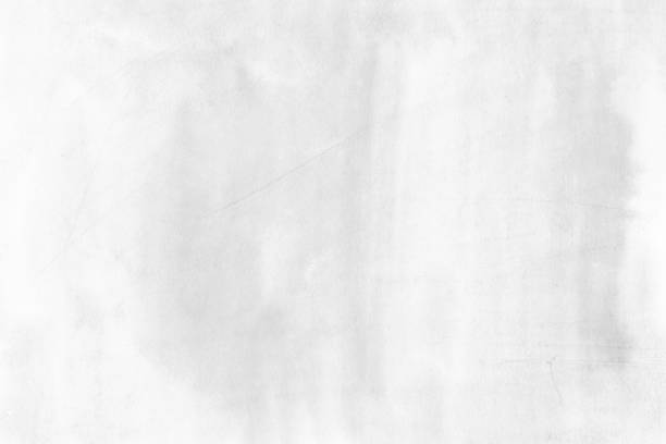 istock Light grey watercolor background hand drawn paper texture graphic element for design, card 942692938