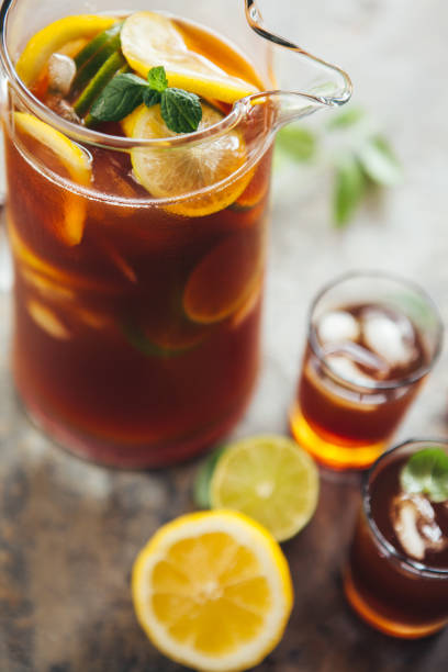 istock Lemon Ice Tea, Pitcher and Glass 942693820