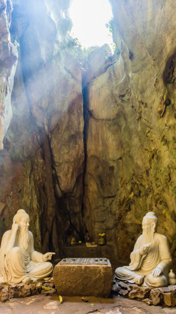 istock marble statue of chinese angels in cave 942708228