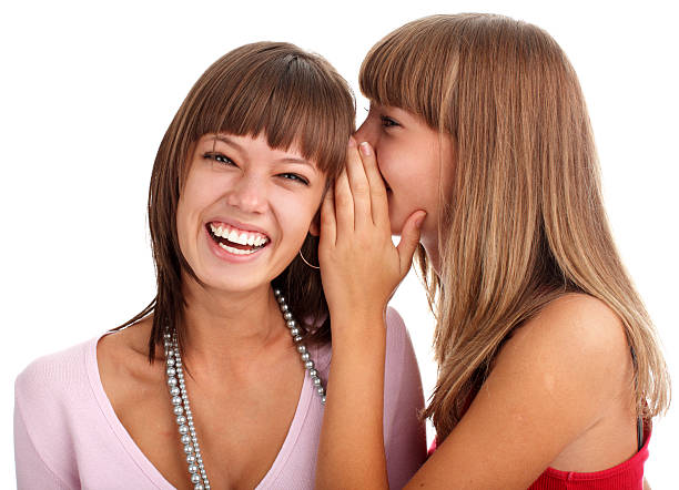 istock Woman whispers to the girlfriend secrets 94271226