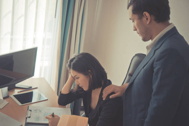 istock Kind boss is helping and consolate an upset wroker 942712318