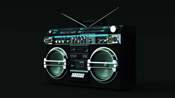 istock Boombox Moody 80s lighting 942713214
