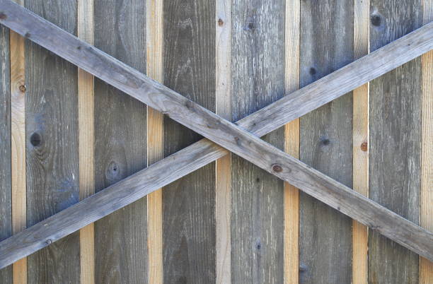 istock Wooden fence  X 942721364