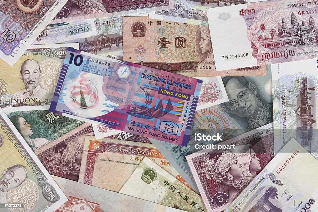 돈을 아시아 - 로열티 프리 아시아 통화 스톡 사진
