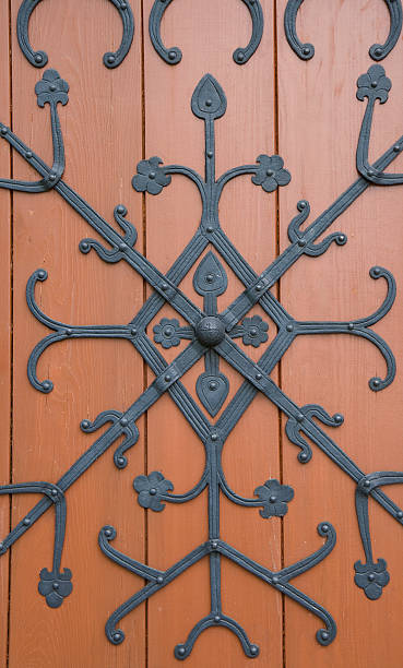 istock Plate on Church Door 94272671