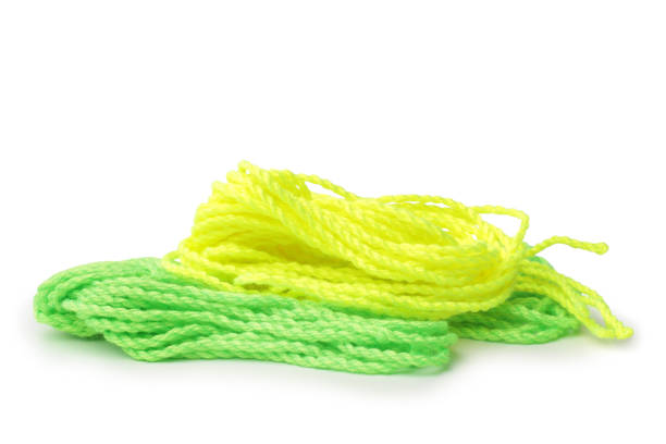 istock Yellow and green strings for yo-yo toy 942727286