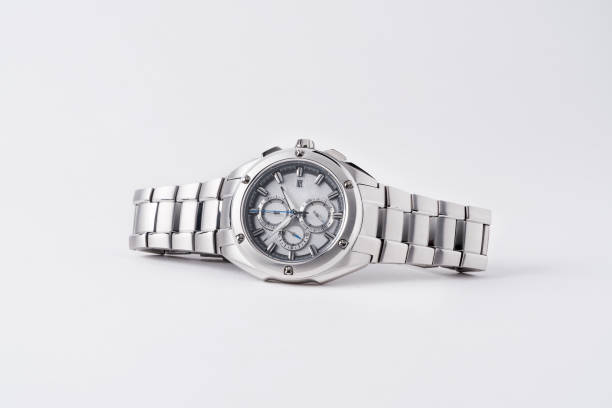 高級時計は、白い背景で隔離。高品質の時計。 - bracelet jewelry personal accessory wristband ストックフォトと画像