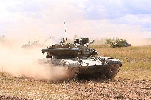 istock T-64BM Bulat tanks 94272740