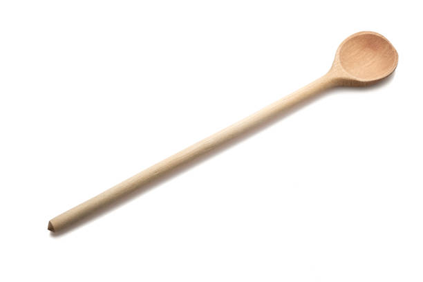 istock Used wooden cooking spoon 942728528