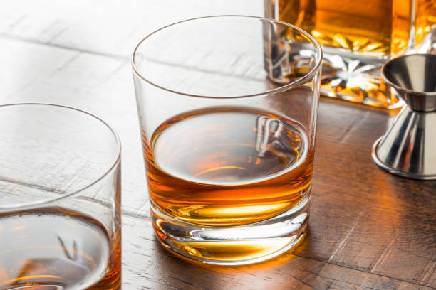 istock Delicious Bourbon Whiskey Neat 942732332