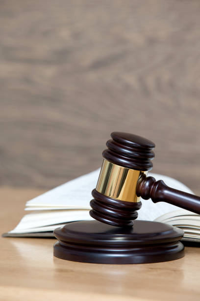 istock wooden gavel and books 942732430