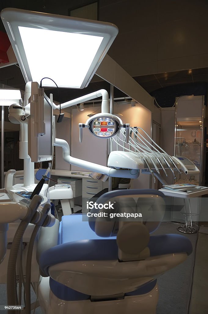 Innenraum eines Zahnarzt's office - Lizenzfrei Ausrüstung und Geräte Stock-Foto