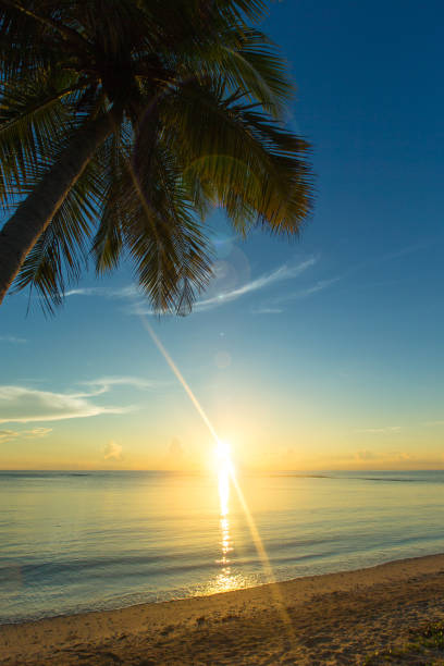 istock Beautiful sunset above the sea 942735962