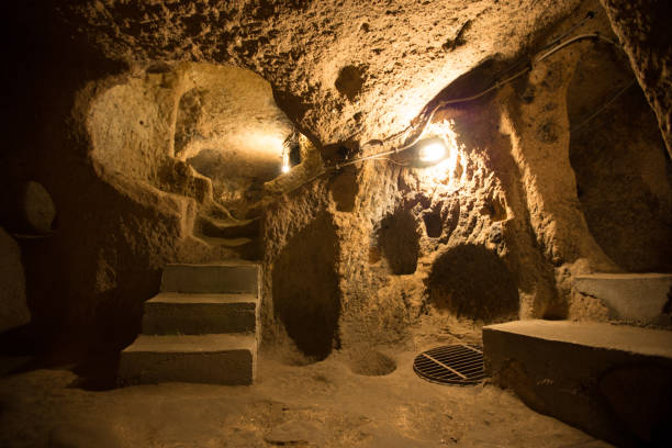 istock Derinkuyu cave city in Cappadocia Turkey 942736574