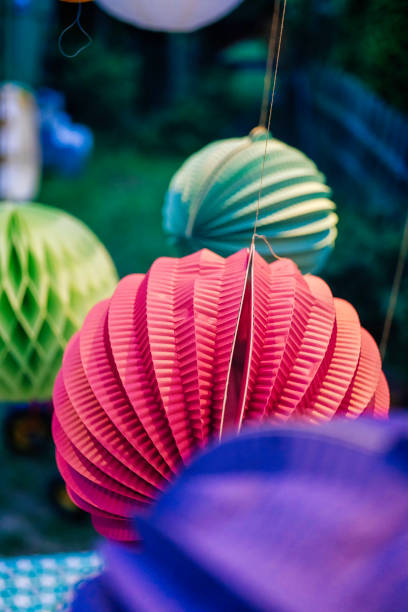 Party Paper Decoration for a Summer Party