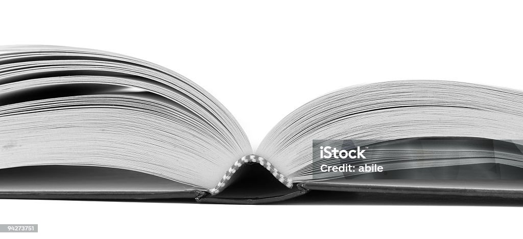 Libro abierto - Foto de stock de Abierto libre de derechos