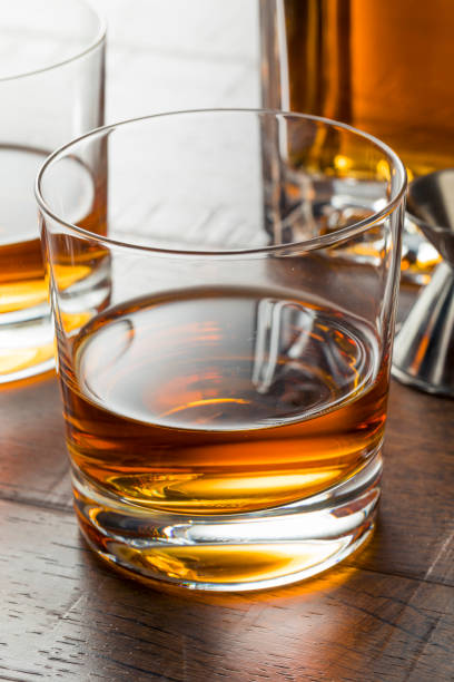 istock Delicious Bourbon Whiskey Neat 942739534